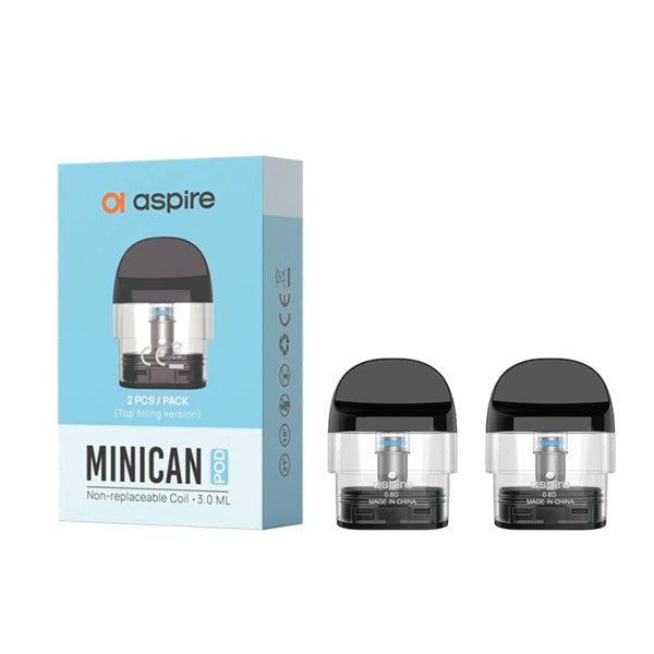 Aspire Minican 4 空倉評價|3ml 大容量 0.8Ω 替換彈
